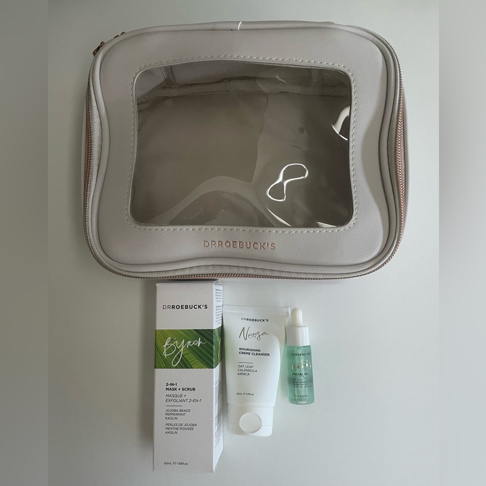 Brand New - Dr Roebuck's Skincare Set with Bag